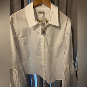 SIMKHAI white dress shirt